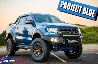 FORD RANGER RAPTOR REBEL MATTE BRONZE BLACK LIP
